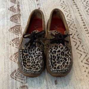 Twisted X Brown Leopard Print Shoes